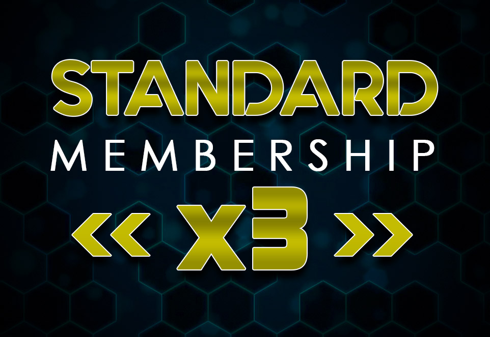 EDGE Standard Monthly Membership (3 Members)